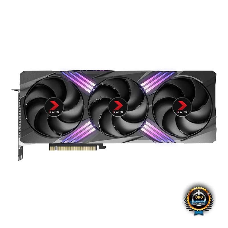 PNY RTX 4070 Ti XLR8 Gaming VERTO 12GB GDDR6X 192Bit (VCG4070T12TFXXPB1) DX12 Gaming (Oyuncu) Ekran Kartı