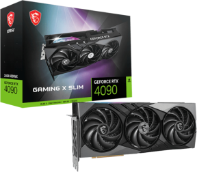 MSI GeForce RTX 4090 GAMING X SLIM 24G 24GB GDDR6X 384Bit DX12 DLSS 3 Gaming (Oyuncu) Ekran Kartı
