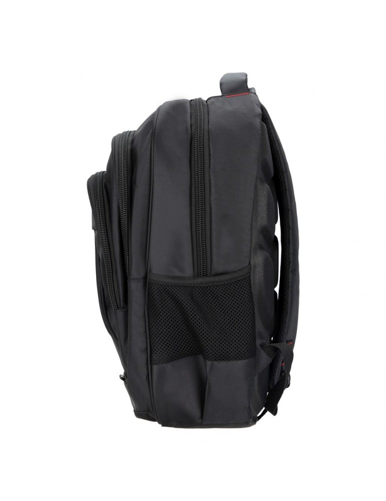 Plm City 17 inç Notebook Laptop Sırt Çantası Siyah