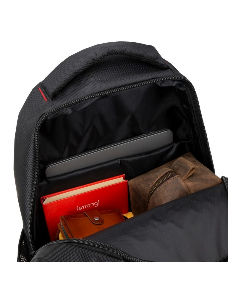 Plm City 17 inç Notebook Laptop Sırt Çantası Siyah
