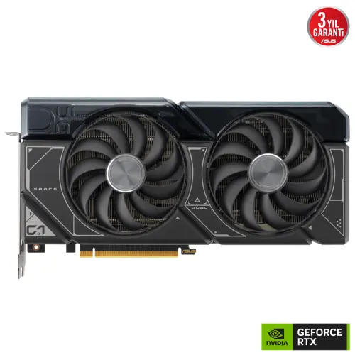 Asus Dual GeForce RTX 4070 SUPER OC DUAL-RTX4070S-O12G GDDR6X 192Bit DX12 DLSS 3 Gaming (Oyuncu) Ekran Kartı