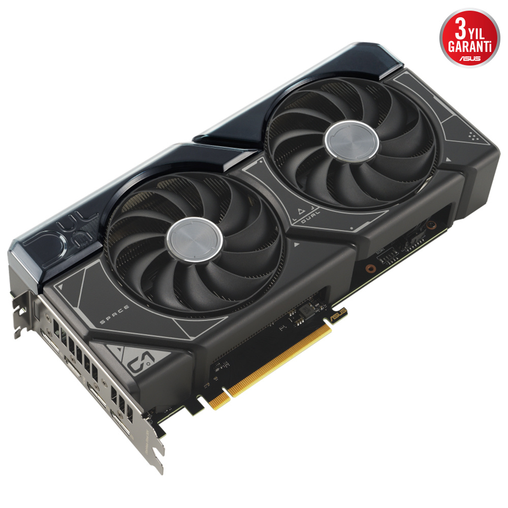 ASUS Dual GeForce RTX 4070 SUPER OC DUAL-RTX4070S-O12G GDDR6X 192Bit DX12 DLSS 3 Gaming (Oyuncu) Ekran Kartı