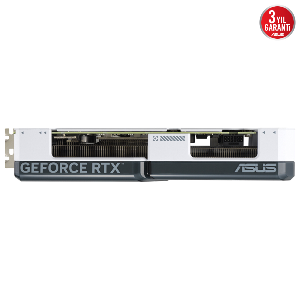 ASUS Dual GeForce RTX 4070 SUPER WHITE OC DUAL-RTX4070S-O12G-WHITE GDDR6X 192Bit DX12 DLSS 3 Gaming (Oyuncu) Ekran Kartı