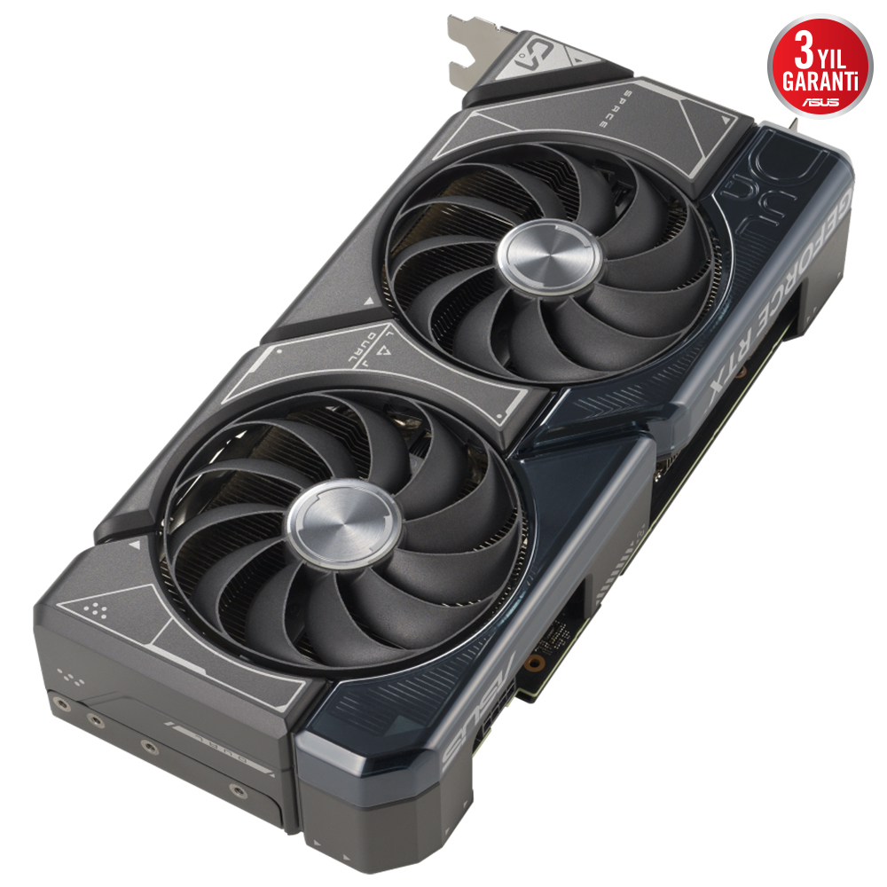 ASUS Dual GeForce RTX 4070 SUPER DUAL-RTX4070S-12G GDDR6X 192Bit DX12 DLSS 3 Gaming (Oyuncu) Ekran Kartı