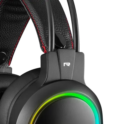 Rampage RM-K12 MANLY Siyah 7.1 Surround RGB Gaming (Oyuncu) Kulaklık