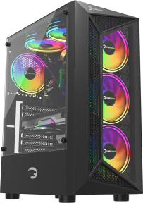 GamePower Eclipse 4*120mm A-RGB Fan ATX Gaming Kasa 