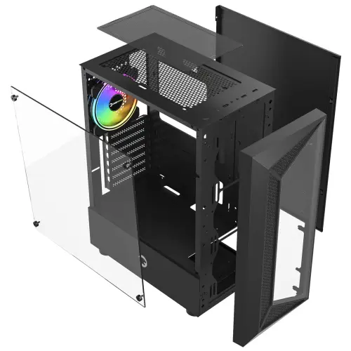 GamePower Eclipse 4*120mm A-RGB Fan ATX Gaming Kasa 