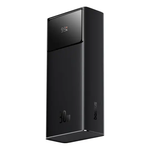 Baseus Star-Lord 30W 20.000 mAh Dijital Ekranlı Powerbank Siyah