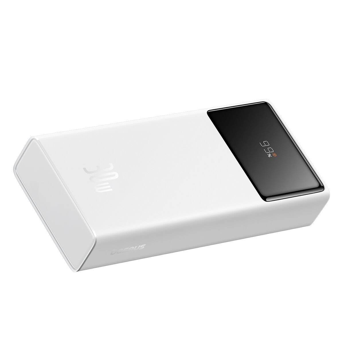 Baseus Star-Lord 30W 20.000 mAh Dijital Ekranlı Powerbank Beyaz