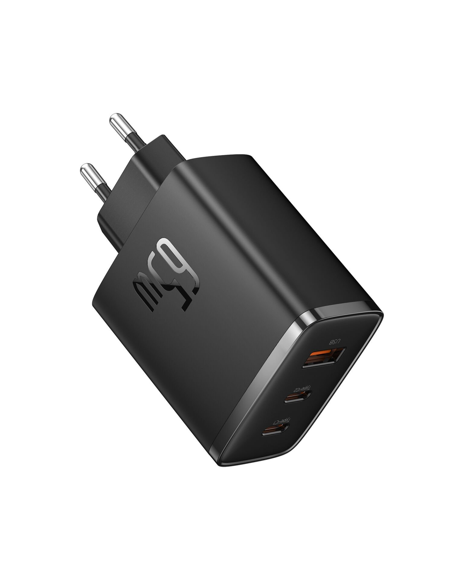 Baseus Cube Pro Fast Charger 65W Şarj Cihazı Siyah