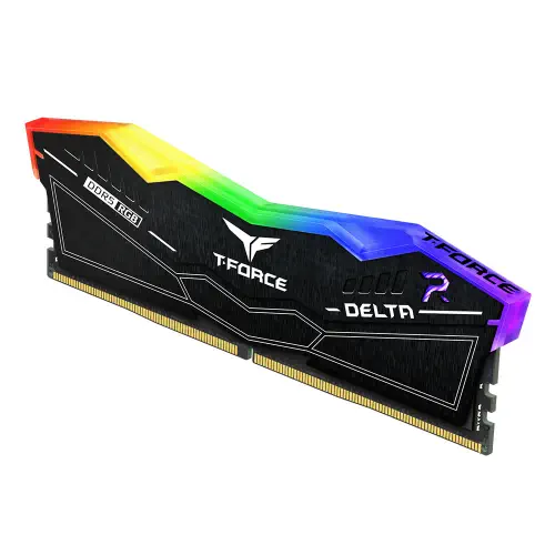Team T-Force Delta RGB 32GB (2x16GB) 8000MHz CL38 DDR5 Siyah Gaming Ram (FF3D532G8000HC38DDC01)