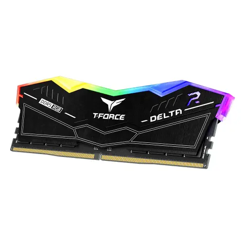 Team T-Force Delta RGB 32GB (2x16GB) 8000MHz CL38 DDR5 Siyah Gaming Ram (FF3D532G8000HC38DDC01)