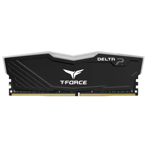 Team T-Force Delta RGB Black 32GB (2x16GB) 3600MHz CL18 DDR4 Gaming Ram (TF3D432G3600HC18JDC01)