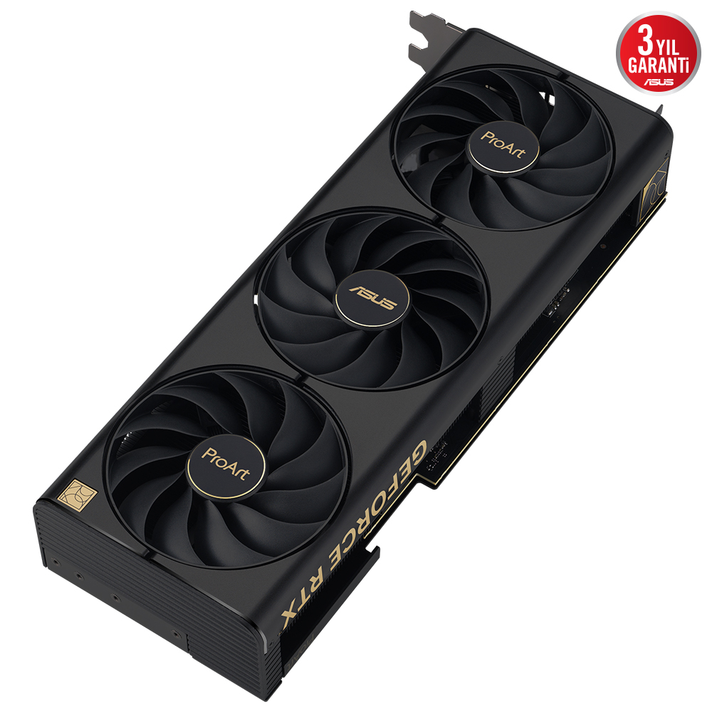 ASUS ProArt GeForce RTX 4070 Ti SUPER OC 16GB PROART-RTX4070TIS-O16G GDDR6X 256Bit DLSS 3 Gaming (Oyuncu) Ekran Kartı