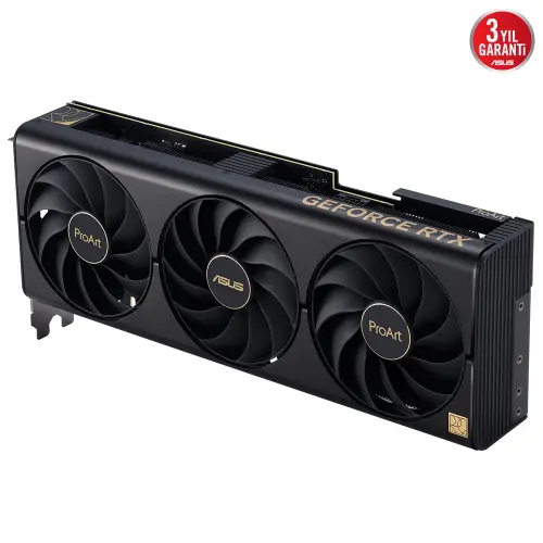 ASUS ProArt GeForce RTX 4070 Ti SUPER OC 16GB PROART-RTX4070TIS-O16G GDDR6X 256Bit DLSS 3 Gaming (Oyuncu) Ekran Kartı