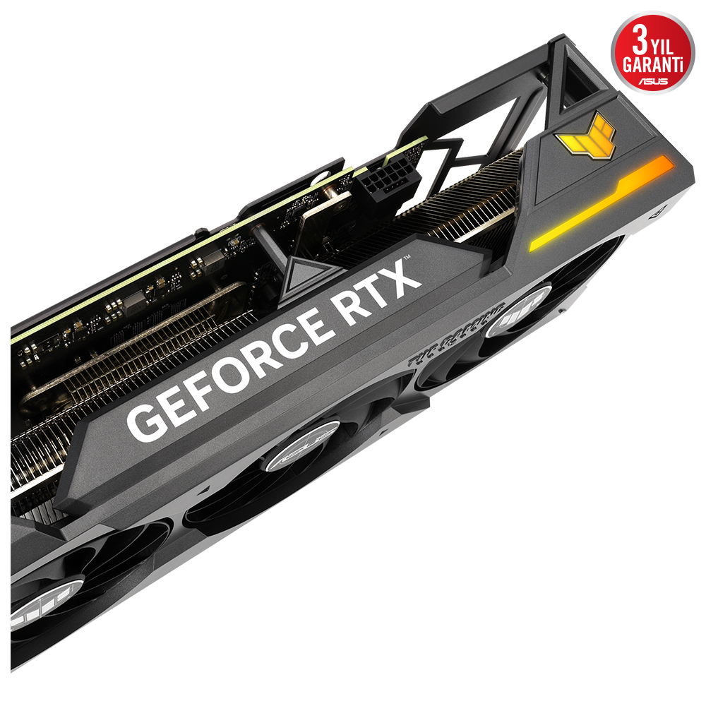 ASUS Tuf GeForce RTX 4070 Ti SUPER 16GB TUF-RTX4070TIS-16G-GAMING GDDR6X 256Bit DX12 DLSS 3 Gaming (Oyuncu) Ekran Kartı