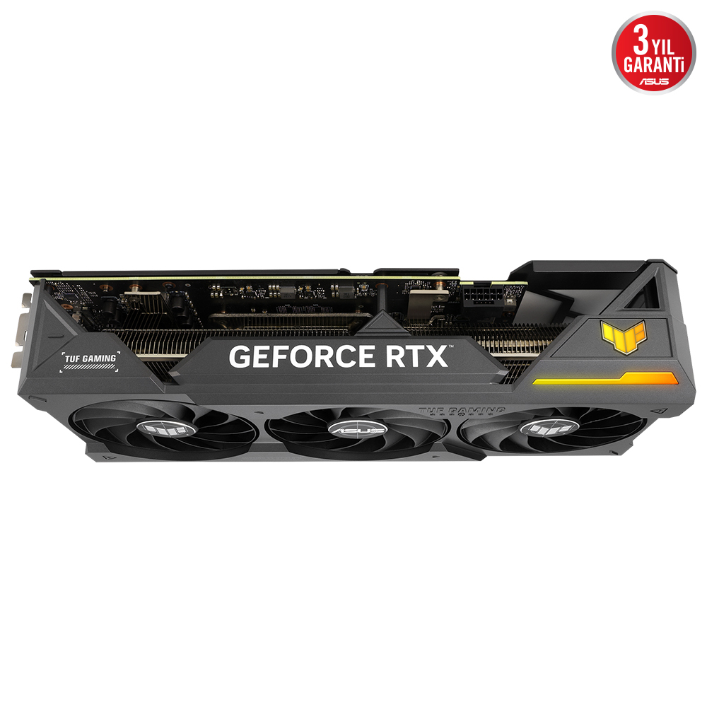 ASUS Tuf GeForce RTX 4070 Ti SUPER 16GB TUF-RTX4070TIS-16G-GAMING GDDR6X 256Bit DX12 DLSS 3 Gaming (Oyuncu) Ekran Kartı