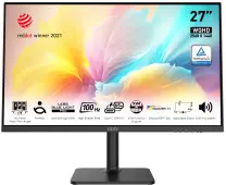 MSI Modern MD272QXP 27″ 2560x1440 1ms 100Hz Anti-Glare Pivot IPS Monitör