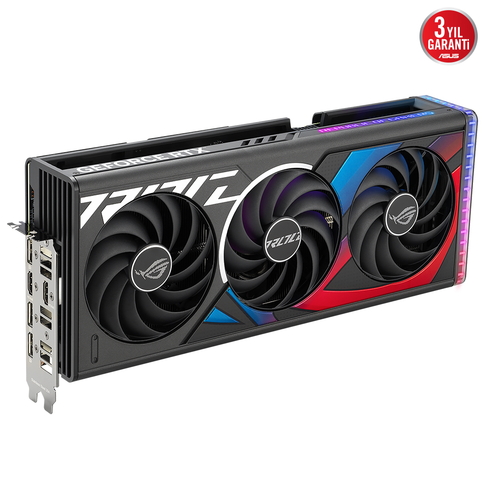 ASUS ROG Strix GeForce RTX 4070 Ti SUPER OC 16GB ROG-STRIX-RTX4070TIS-O16G-GAMING GDDR6X 256Bit DX12 DLSS 3 Gaming (Oyuncu) Ekran Kartı