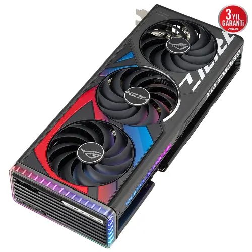 Asus ROG Strix GeForce RTX 4070 Ti SUPER OC 16GB ROG-STRIX-RTX4070TIS-O16G-GAMING GDDR6X 256Bit DX12 DLSS 3 Gaming (Oyuncu) Ekran Kartı