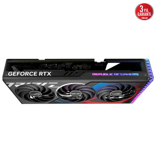 Asus ROG Strix GeForce RTX 4070 Ti SUPER OC 16GB ROG-STRIX-RTX4070TIS-O16G-GAMING GDDR6X 256Bit DX12 DLSS 3 Gaming (Oyuncu) Ekran Kartı