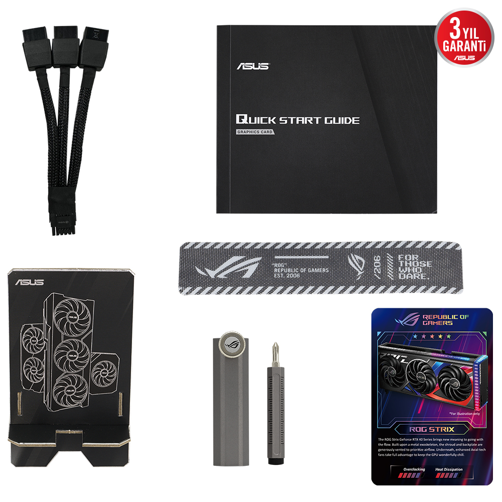 ASUS ROG Strix GeForce RTX 4070 Ti SUPER OC 16GB ROG-STRIX-RTX4070TIS-O16G-GAMING GDDR6X 256Bit DX12 DLSS 3 Gaming (Oyuncu) Ekran Kartı
