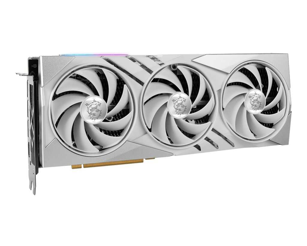 MSI GeForce RTX 4070 Ti SUPER GAMING X SLIM WHITE 16G GDDR6X 256Bit DX12 Gaming (Oyuncu) Ekran Kartı