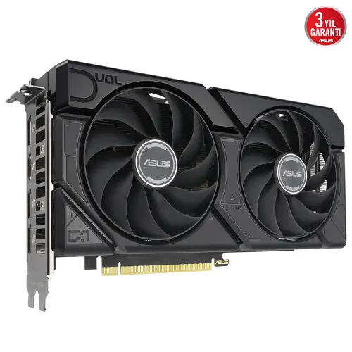 ASUS Dual Radeon RX 7600 XT OC 16GB DUAL-RX7600XT-O16G GDDR6 128Bit DX12 Gaming (Oyuncu) Ekran Kartı
