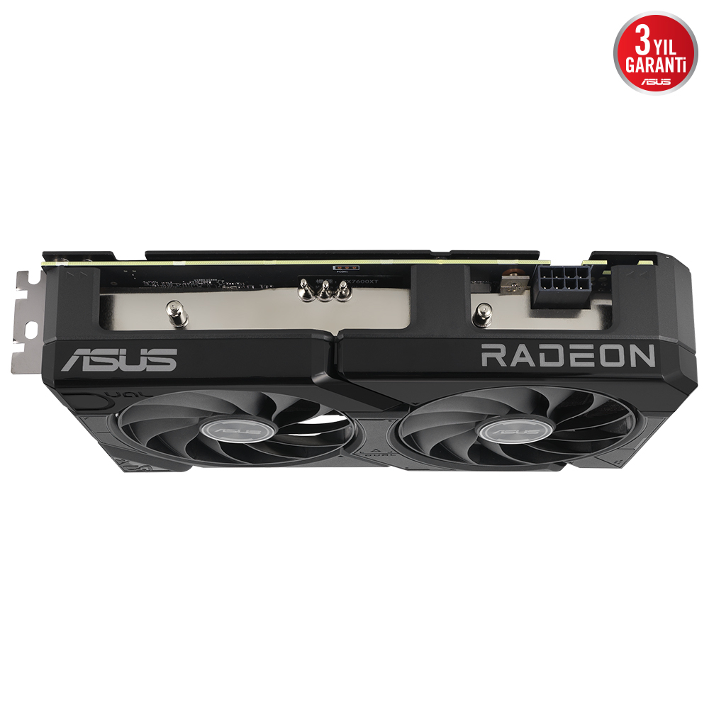 ASUS Dual Radeon RX 7600 XT OC 16GB DUAL-RX7600XT-O16G GDDR6 128Bit DX12 Gaming (Oyuncu) Ekran Kartı
