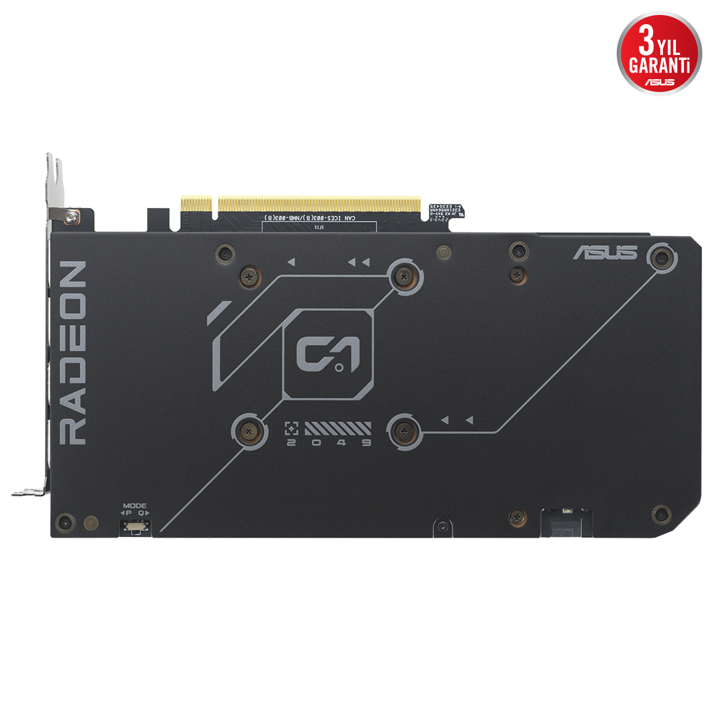 ASUS Dual Radeon RX 7600 XT OC 16GB DUAL-RX7600XT-O16G GDDR6 128Bit DX12 Gaming (Oyuncu) Ekran Kartı