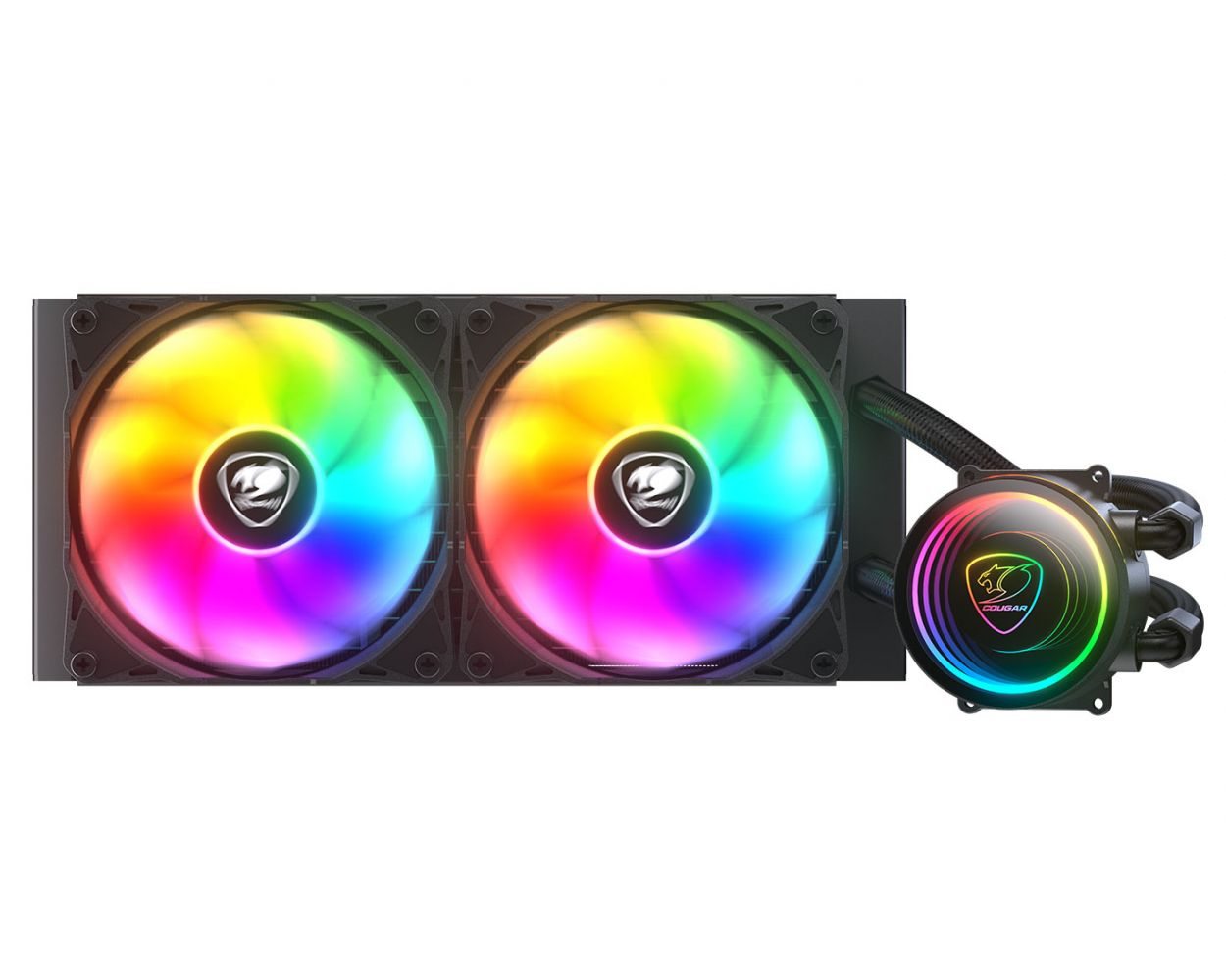 Cougar Poseidon Elite 240 ARGB CGR-PSDELRGB-B-240 240mm Siyah İşlemci Sıvı Soğutucu