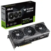 ASUS Tuf GeForce RTX 4070 SUPER TUF-RTX4070S-O12G-GAMING GDDR6X 192Bit DX12 DLSS 3 Gaming (Oyuncu) Ekran Kartı