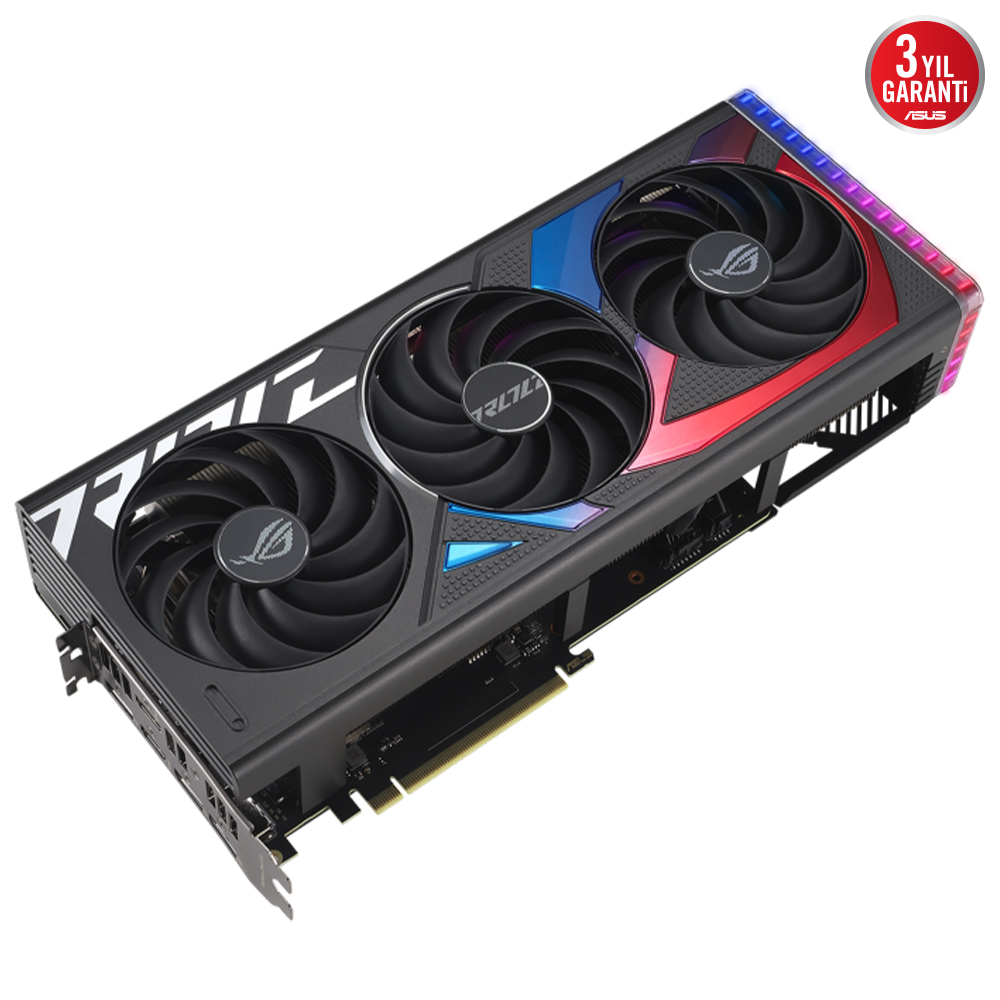 ASUS ROG Strix RTX 4070 SUPER ROG-STRIX-RTX4070S-O12G-GAMING GDDR6X 192Bit DX12 DLSS 3 Gaming (Oyuncu) Ekran Kartı