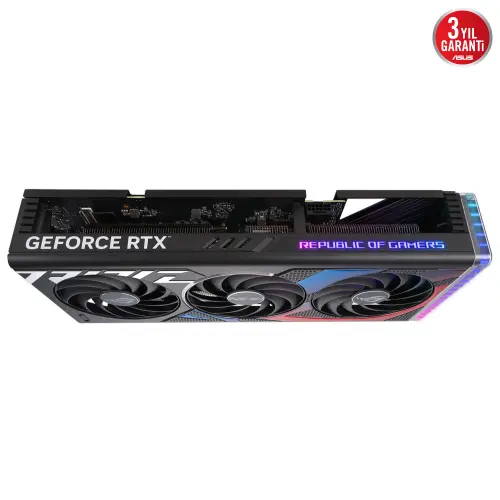 Asus ROG Strıix RTX 4070 SUPER ROG-STRIX-RTX4070S-O12G-GAMING GDDR6X  192Bit DX12 DLSS 3 Gaming (Oyuncu) Ekran Kartı