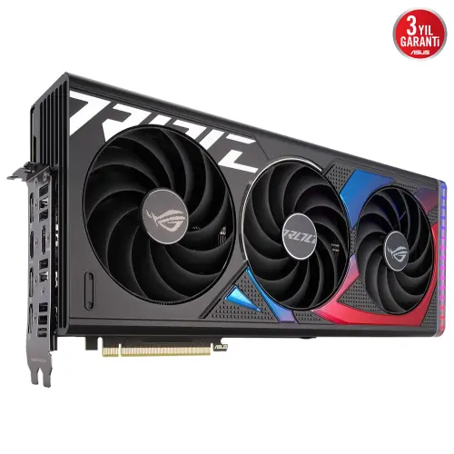 Asus ROG Strıix RTX 4070 SUPER ROG-STRIX-RTX4070S-O12G-GAMING GDDR6X  192Bit DX12 DLSS 3 Gaming (Oyuncu) Ekran Kartı