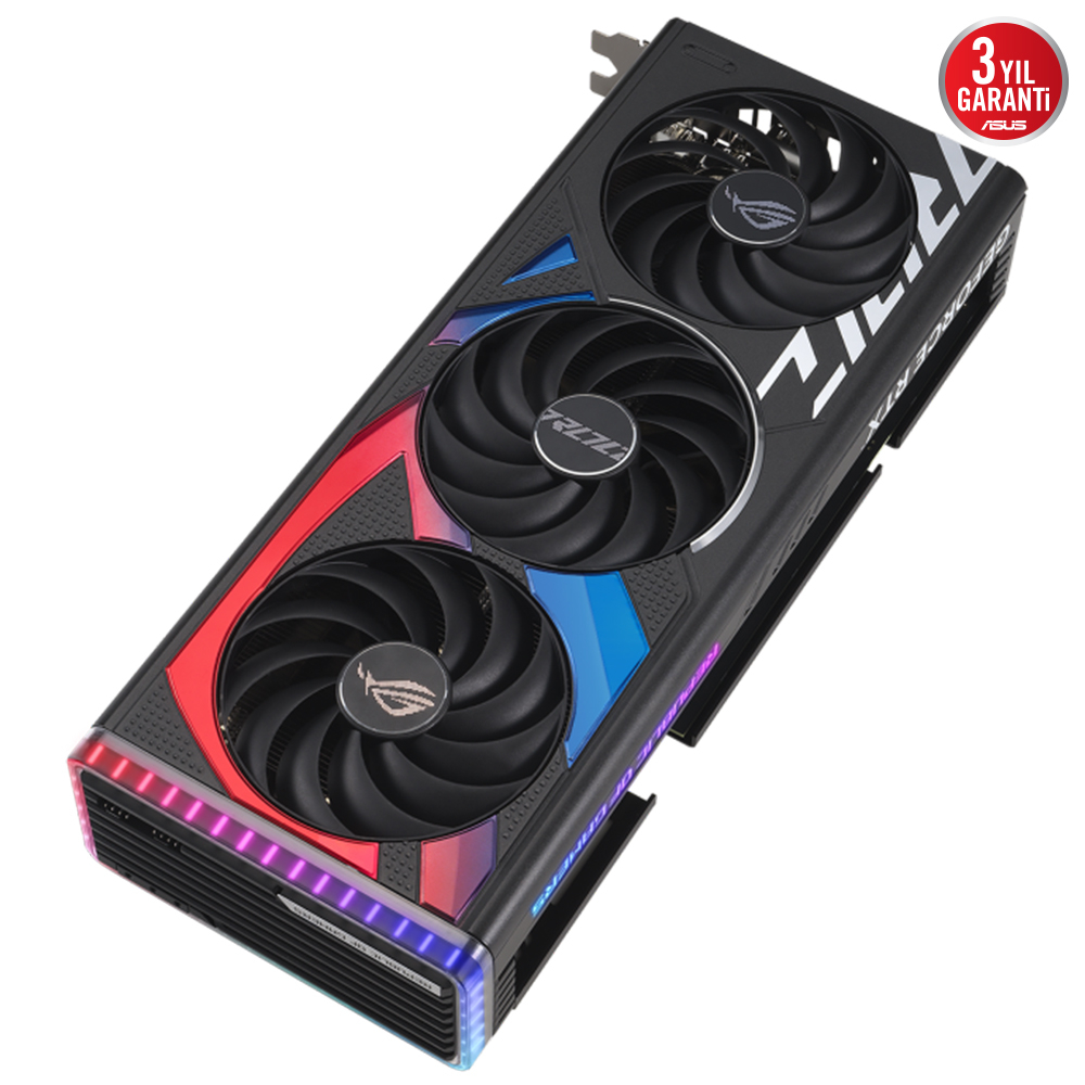 ASUS ROG Strix RTX 4070 SUPER ROG-STRIX-RTX4070S-O12G-GAMING GDDR6X 192Bit DX12 DLSS 3 Gaming (Oyuncu) Ekran Kartı