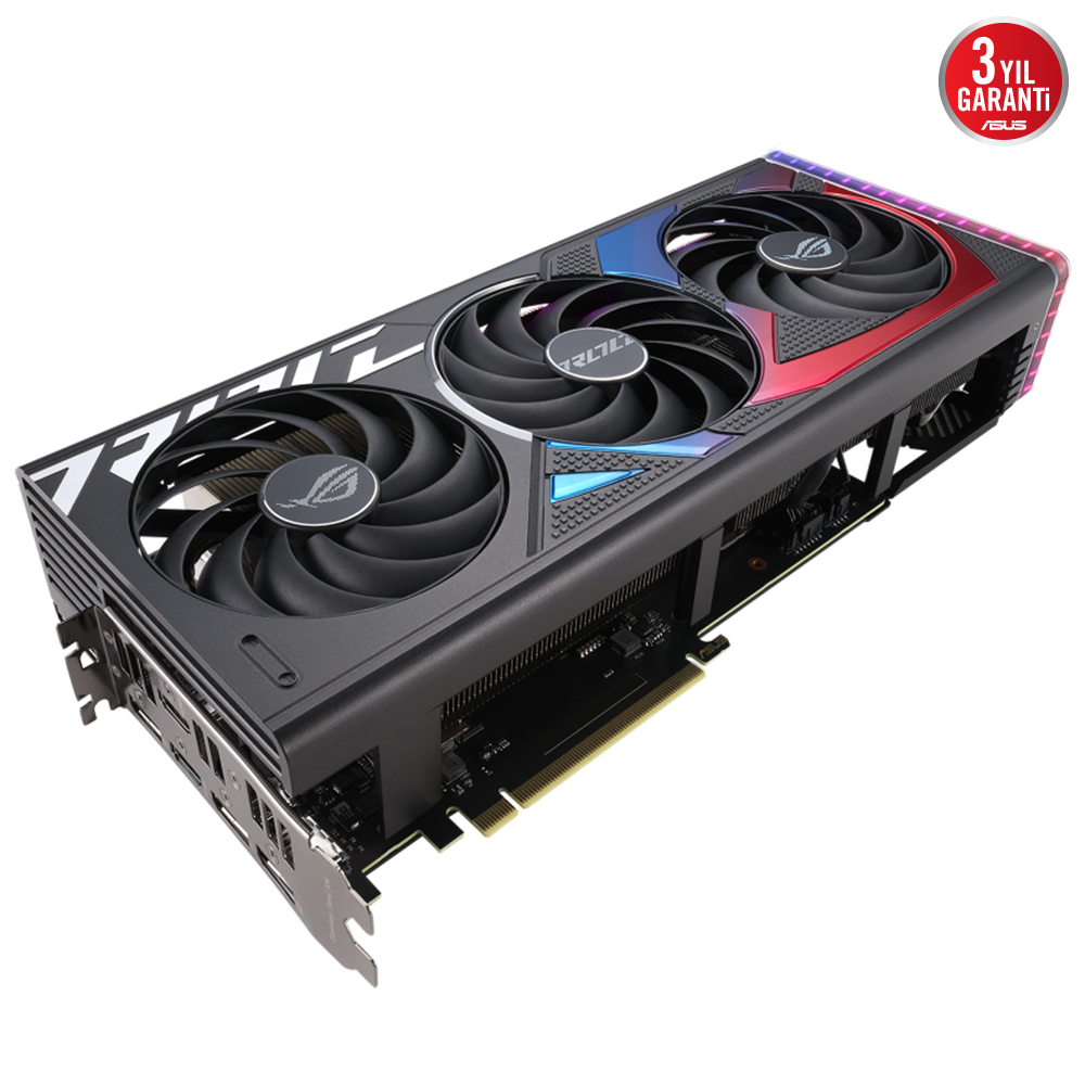 ASUS ROG Strix RTX 4070 SUPER ROG-STRIX-RTX4070S-O12G-GAMING GDDR6X 192Bit DX12 DLSS 3 Gaming (Oyuncu) Ekran Kartı