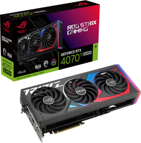 ASUS ROG Strix GeForce RTX 4070 Ti SUPER 16GB ROG-STRIX-RTX4070TIS-16G-GAMING GDDR6X 256Bit DX12 DLSS 3 Gaming (Oyuncu) Ekran Kartı