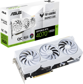 ASUS Tuf GeForce RTX 4070 Ti SUPER TUF-RTX4070TIS-O16G-WHITE-GAMING GDDR6X 256Bit DX12 DLSS 3 Gaming (Oyuncu) Ekran Kartı