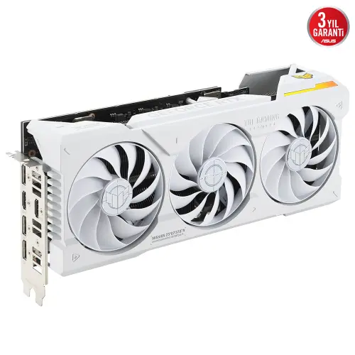 ASUS Tuf GeForce RTX 4070 Ti SUPER TUF-RTX4070TIS-O16G-WHITE-GAMING GDDR6X 256Bit DX12 DLSS 3 Gaming (Oyuncu) Ekran Kartı