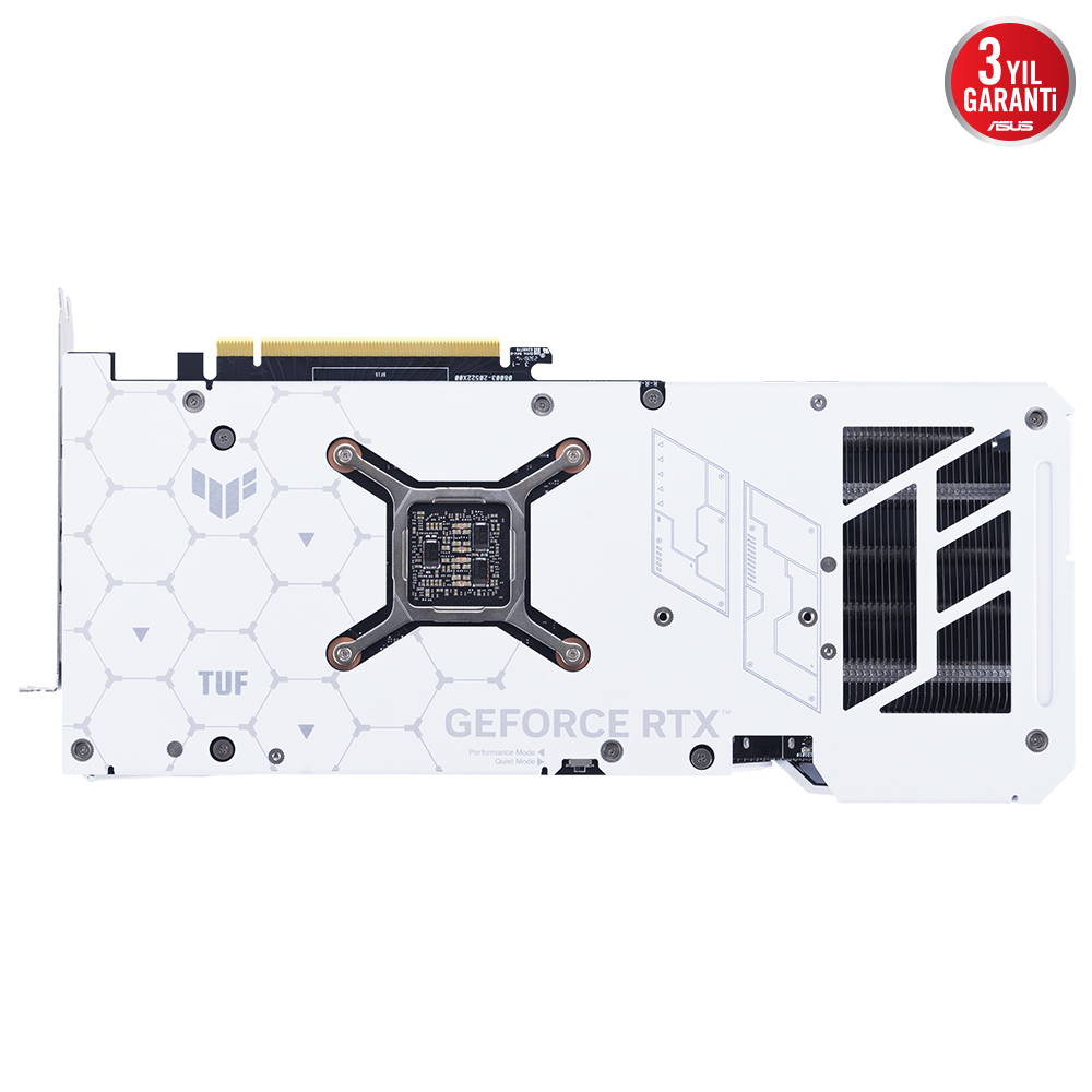ASUS Tuf GeForce RTX 4070 Ti SUPER TUF-RTX4070TIS-O16G-WHITE-GAMING GDDR6X 256Bit DX12 DLSS 3 Gaming (Oyuncu) Ekran Kartı
