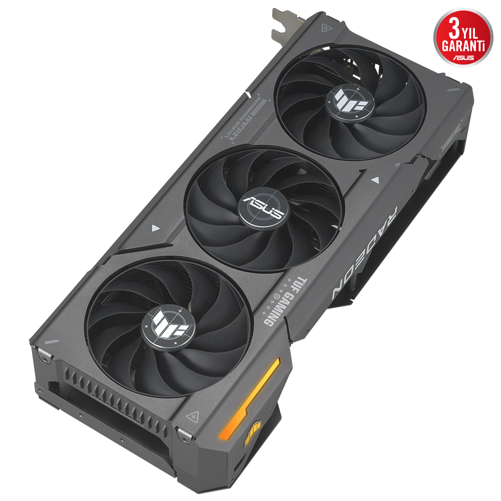 ASUS TUF Gaming Radeon RX 7600 XT OC TUF-RX7600XT-O16G-GAMING 16GB GDDR6 128Bit DX12 Gaming (Oyuncu) Ekran Kartı