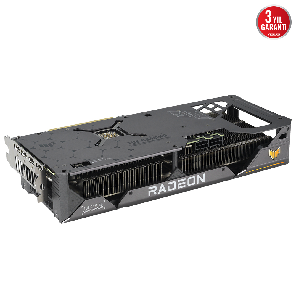 ASUS TUF Gaming Radeon RX 7600 XT OC TUF-RX7600XT-O16G-GAMING 16GB GDDR6 128Bit DX12 Gaming (Oyuncu) Ekran Kartı