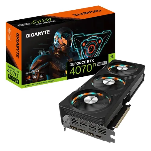 Gigabyte GeForce RTX 4070 Ti Super Gaming OC 16G GV-N407TSGAMING OC-16GD 1.0 16GB GDDR6X 256Bit DX12 DLSS 3 Gaming (Oyuncu) Ekran Kartı