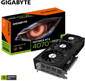 Gigabyte GeForce RTX 4070 Ti Super Windforce OC 16G GV-N407TSWF3OC-16GD 1.0 16GB GDDR6X 256Bit DLSS 3 Gaming (Oyuncu) Ekran Kartı