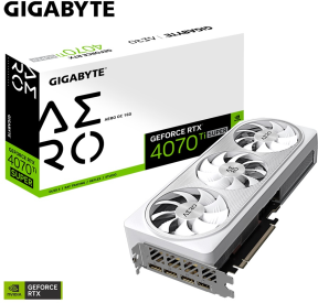 Gigabyte GeForce RTX 4070 Ti Super Aero OC 16G GV-N407TSAERO OC-16GD 1.0 16GB GDDR6X 256Bit DX12 DLSS 3 Gaming (Oyuncu) Ekran Kartı