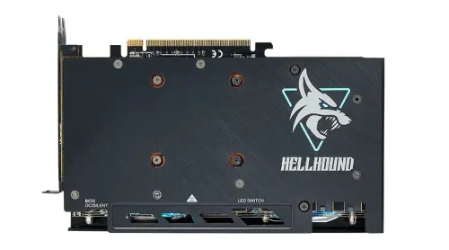 POWERCOLOR HELLHOUND RX7600XT 16G-L/O 16GB GDDR6 128Bit DX12 Gaming (Oyuncu) Ekran Kartı