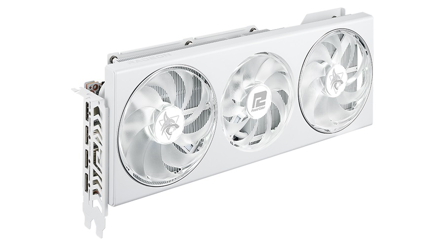 POWERCOLOR HELLHOUND Spectral White RX7800XT 16G-L/OC/WHITE 16GB GDDR6 256Bit DX12 Gaming (Oyuncu) Ekran Kartı