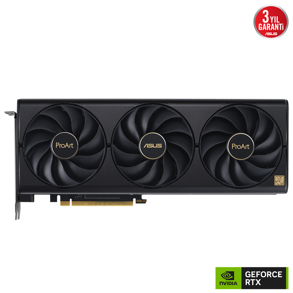 ASUS ProArt GeForce RTX 4080 Super 16GB OC PROART-RTX4080S-O16G GDDR6X 256Bit DLSS 3  Gaming (Oyuncu) Ekran Kartı