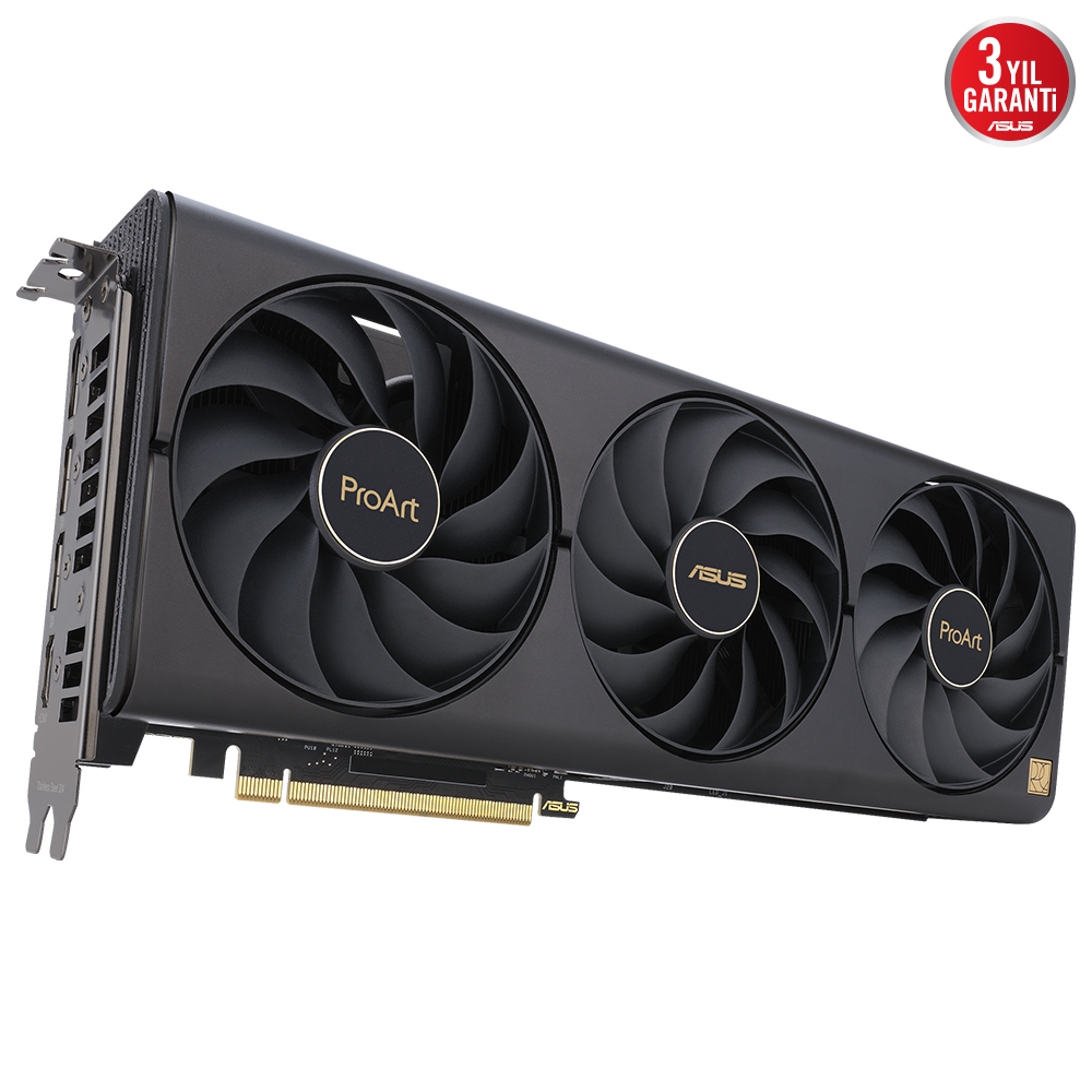 ASUS ProArt GeForce RTX 4080 Super 16GB OC PROART-RTX4080S-O16G GDDR6X 256Bit DLSS 3  Gaming (Oyuncu) Ekran Kartı